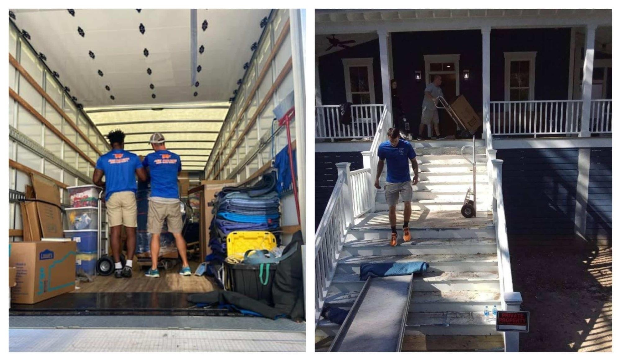 Local Movers specializing in Jamestown, SC moves